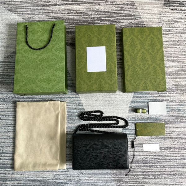 

vintage cowhide marmont chain bag women shoulder crossbody bags designer luxury handbags lady purses fashion messenger bags gg m497985, Red;black