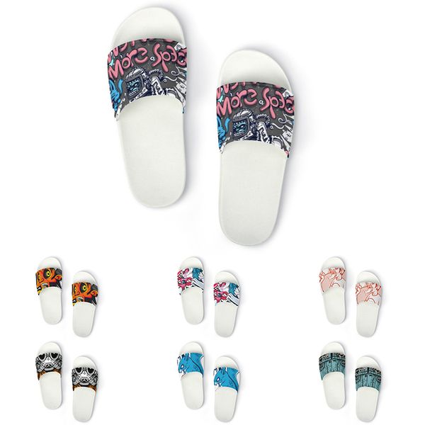 

custom shoes slippers sandals men women diy white black green yellow red blue mens trainer outdoor sneakers size 36-45 color1