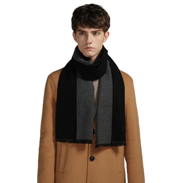 

scarves luxury winter cashmere scarfs for ladies and men designer mens scarf fashion women wool shawls w-1, Blue;gray