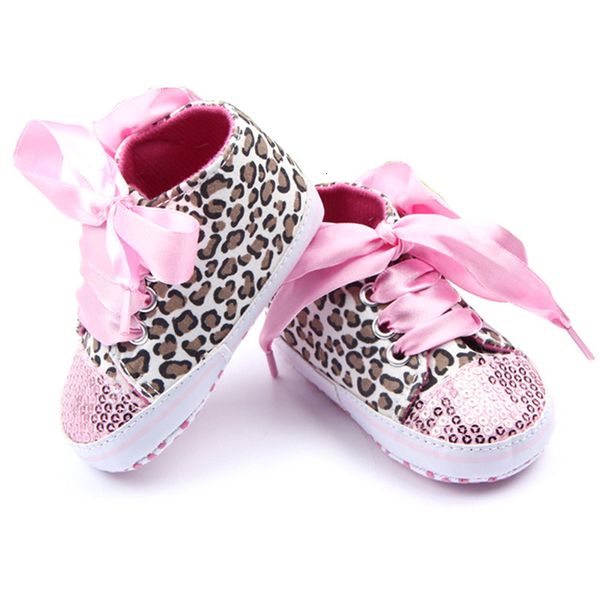 

first walkers summer baby toddler shoes girls cotton floral leopard sequin infant soft sole walker shoe 221117