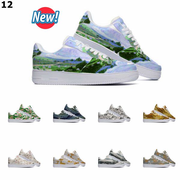 

designer custom shoes casual shoe men women hand painted anime fashion mens trainers sports sneakers color155