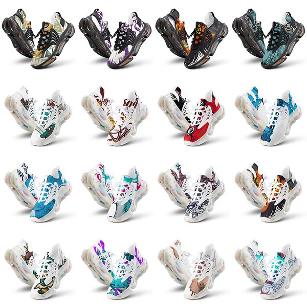 

custom women running men shoes artoon animal design diy word black white blue red mens trainer 0169226 s470 s898 s