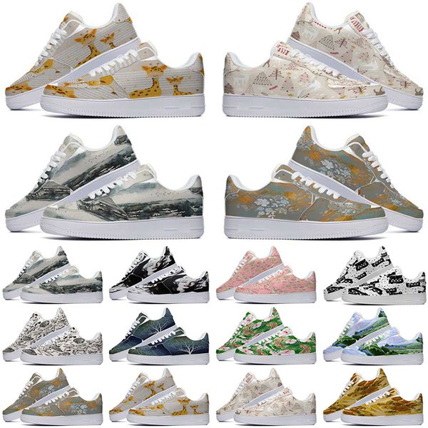 

designer custom shoes casual shoe men women hand painted anime fashion mens trainers sports sneakers color87