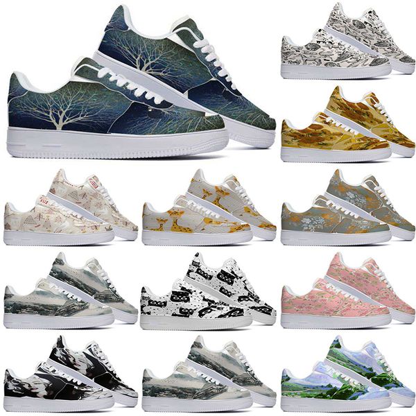 

designer custom shoes casual shoe men women hand painted anime fashion mens trainers sports sneakers color114