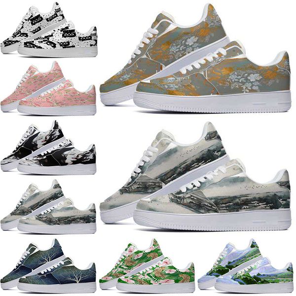 

designer custom shoes casual shoe men women hand painted anime fashion mens trainers sports sneakers color29