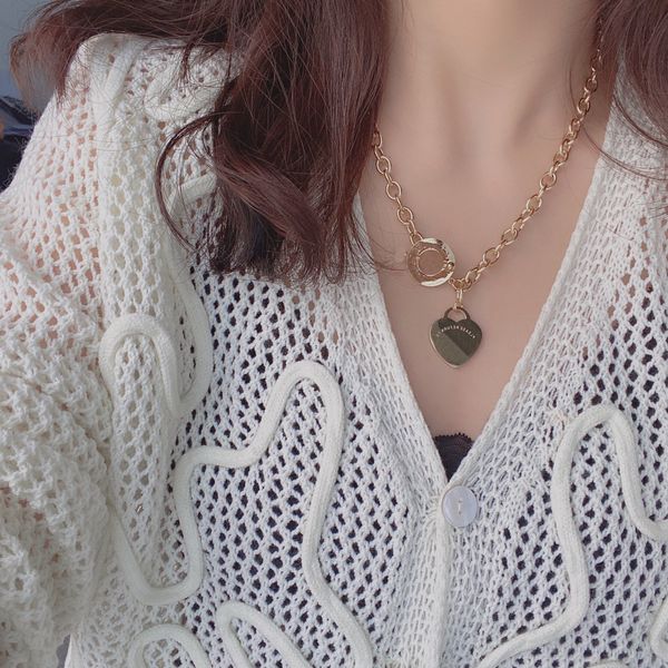 

fashion design love necklace exquisitely plated 18 gold plated silver necklaces designed for women long chain luxury designer jewelry exquis