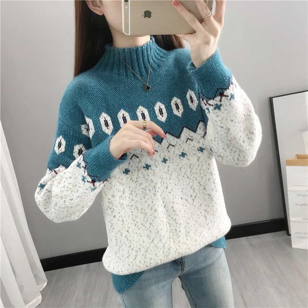 

women's sweaters 20912 hall temporary shelves in about two and a half the earth make snow neil turtleneck pullovers 1588 34 t221019, White;black