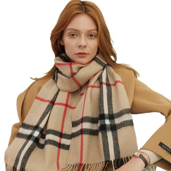 

2023 new scarves luxury winter cashmere scarfs for ladies and men designer mens scarf fashion women wool shawls ch1904-1, Blue;gray