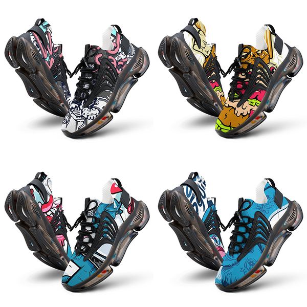 

diy men women custom shoes support to customization designer multicolor white black grey runner trainer sport sneakers