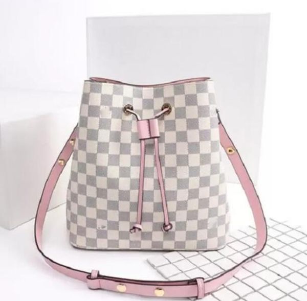 

classic canvas ladies handbag shopping bag ladies handbag leather check design crossbody shoulder bag internal zipper handbag