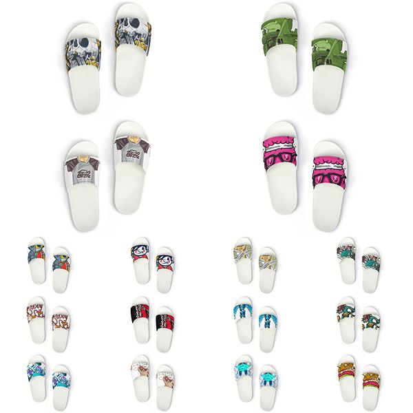 

custom shoes slippers sandals men women diy white black green yellow red blue mens trainer outdoor sneakers size 36-45 color89