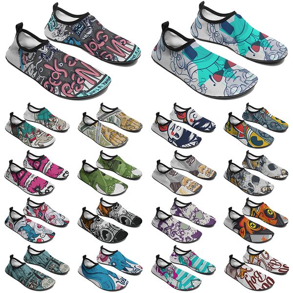 

men women custom shoes diy water shoe fashion customized sneaker multi-coloured1 mens outdoor sport trainers, Black