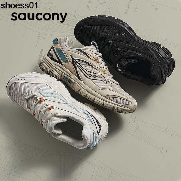 

saucony soconi new style couple casual shoes summer classic 2k men's and women's breathable sneakers, Black