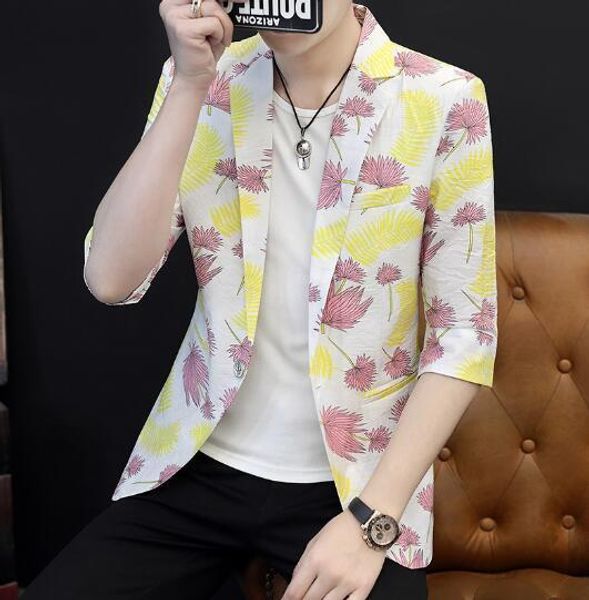

mens suits blazers spring mens thin casual slim fit suit coat blazer 221118, White;black