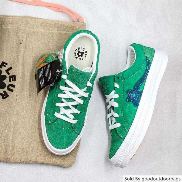 

dress conv home conver golf le fleur one star tyler leather surface flowers sk8-hi deisgner skateboard sneakers couple d09 accy