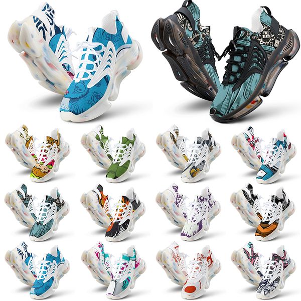 

customs shoes mens running diy multi color black white greys triple red oranges men customizeds outdoor sport sneaker trainer fashion classi