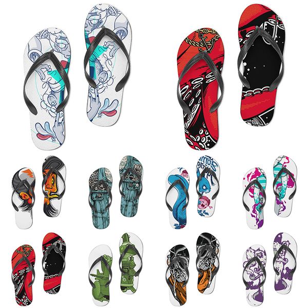 

men women custom slippers cartoon design anime diy word black white blue red purple mens colorful trainer 285