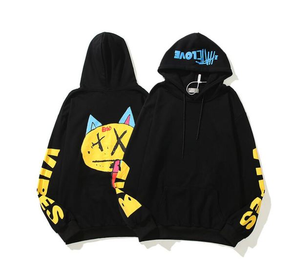 

black bad vibes hoodies for men women sweatshirts hip hop hoodie