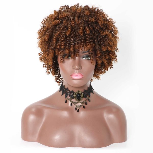 

women's wigs fashion small volume short female headcover sale, Black
