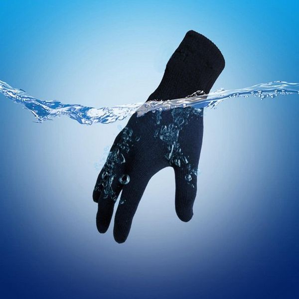 

men/women sports gloves keep warm touchfit breathable coolmax ultra flex running waterproof/windproof skiing cycling hiking snow outdoor glo, Blue;gray