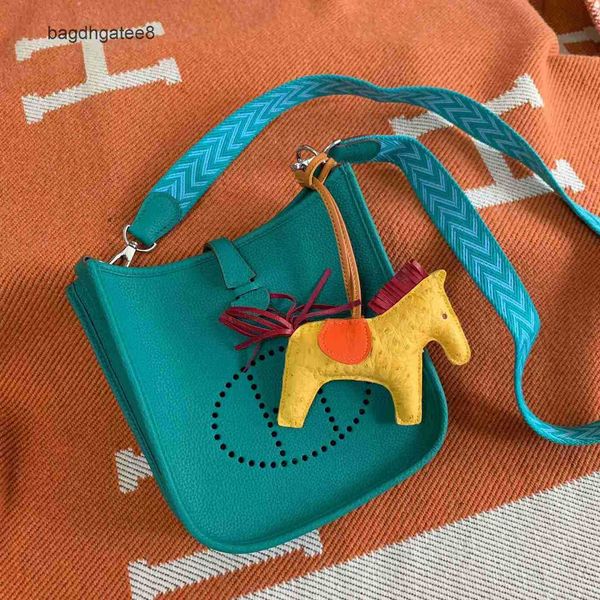 

h designer bag hermee family shoulder bags evelyne women's evelyn mini bucket messenger texture