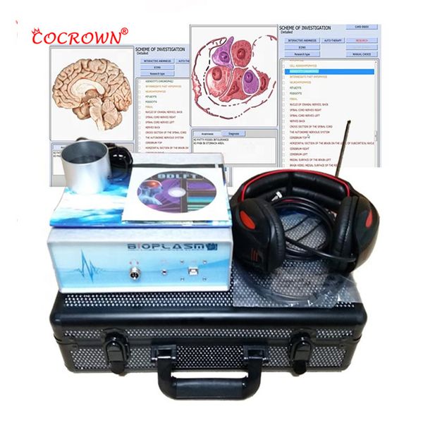 

9d nls quantum resonance magnetic analyzer body health analyzer with software