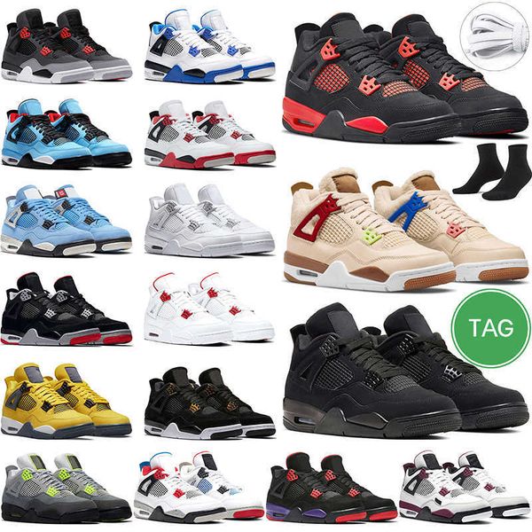 

4s wild things are basketball shoes men women sail 4 university blue black cat infrared fire red royalty 85 georgetown outdoor trainer