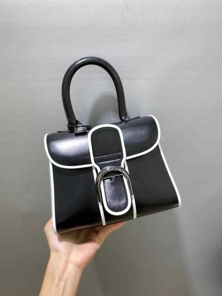 

handbags delv fashion luxury bags genuine leather elegant classic one shoudler brillant belgium's handheld women's bag layer cowhi