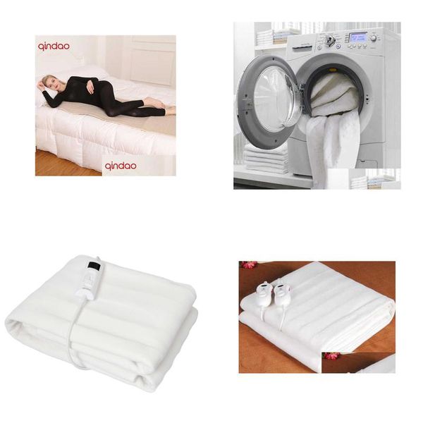 

others apparel heating blanket rapid electric with 10 setting controller for eu maket 220240v drop delivery apparel dhq12, Black;white