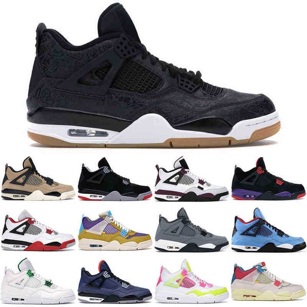 

basketball shoes mens trainers sneakers classic pure money cool grey royalty university red union guava lemon thunder men 4s 4 oreo size us