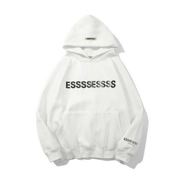 

men's classic luxury tracksuits sweatshirts letter esss hoodies men women's sweater print casual sportswear pants suit pullover c, Black