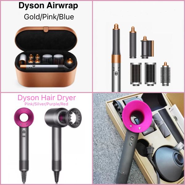 

dupe d-y-s-o-n supersoinc no fan hair dryer gen hdo3 new 6heads 8heads air-wrap hair curler version hairdryer, Black