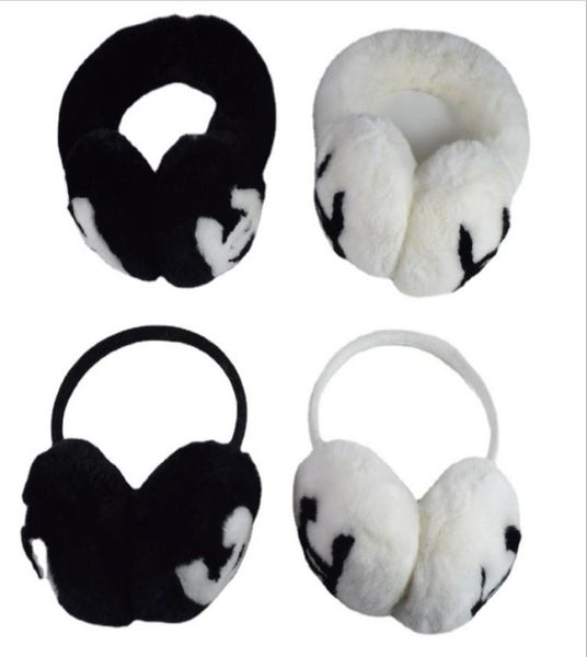 

brand winter female rabbit velvet ear muffs classic earmuffs fashion warm plush earmuff8090560, Blue;gray