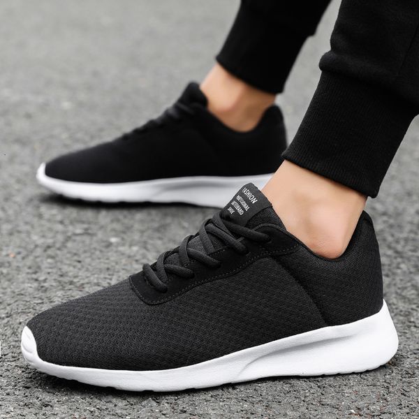 

height increasing shoes summer men women sneakers tennis running sport male breathable mesh casual lovers walking trainers plus 48 221118, Black;white