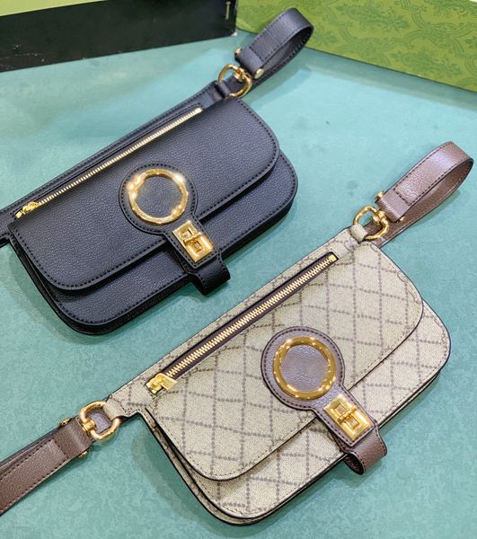 

designer's chest bag luxury big-name vintage canvas letter lady's new multifunctional wallet fashion large-capacity diagonal bag
