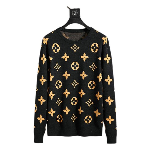 

new men's and women's sweaters luxury fabric style brand casual cotton high craft warm sweater designer clothing latest fashion me, White;black