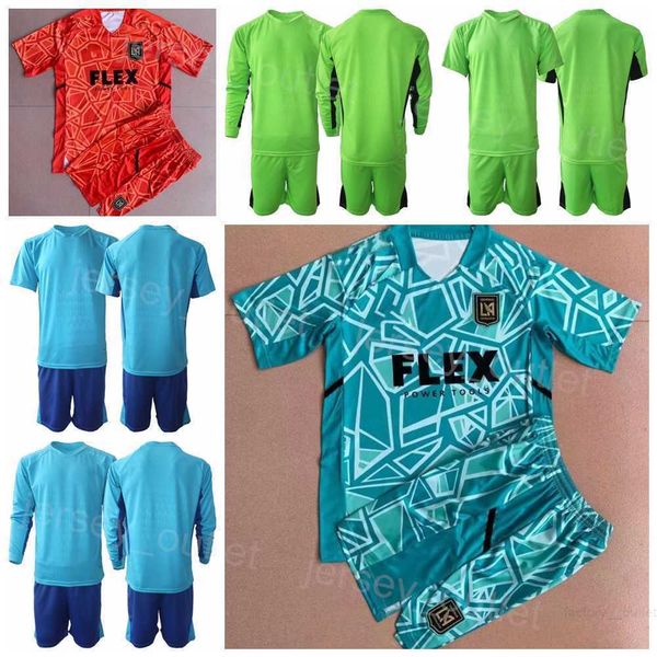 

club team mls gk los angeles fc soccer 23 pablo sisniega jerseys set lafc long sleeve goalkeeper 1 kenneth vermeer john mccarthy 16 maxime c, Black