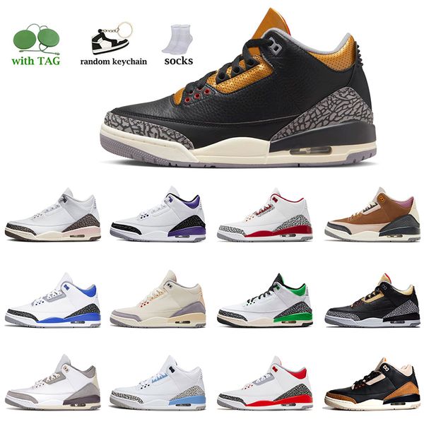 

2022 jumpman mens basketball jorden3s shoes black gold lucky green unc desert elephant dark iris racer blue muslin laser orange women