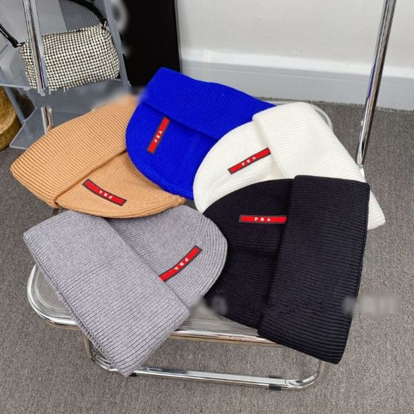 

autumn/winter woolen knit hat level quality fashion winter hat, Blue;gray