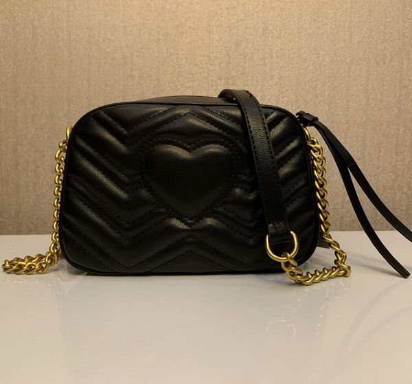 

luxurys designers bags fashion women shoulder bags classic leather heart style gold chain handbag tote messenge