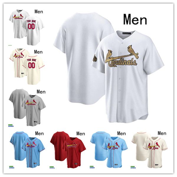 

baseball jersey 2022 all-star st. louis''cardinals 4 yadier molina 28 nolan arenado 1 ozzie smith 6 stan musial 46 paul goldschmid, Blue;black