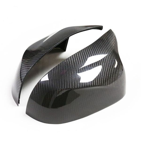 

replacement rearview side mirror covers cap for f95/96/97/98 x3 x4 x5 x6m carbon fiber housing car accessories