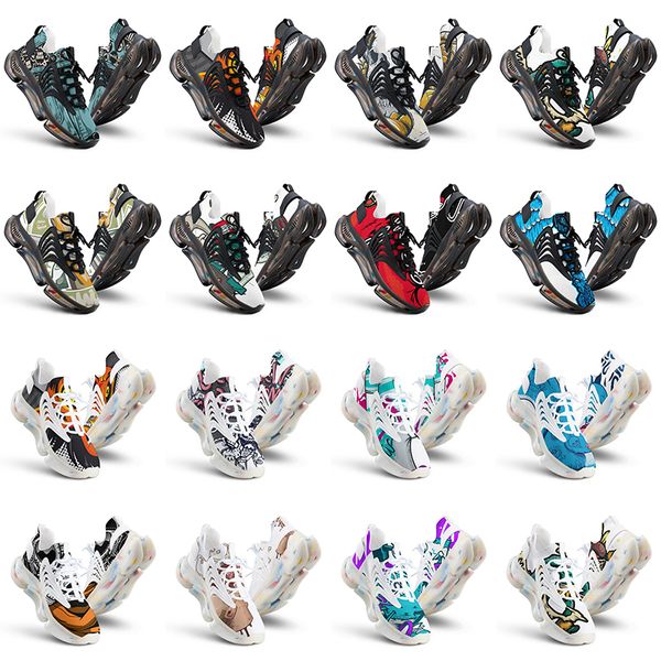 

women design running custom shoes animal artoon men diy word black white blue red mens trainer 0424286 s141 s