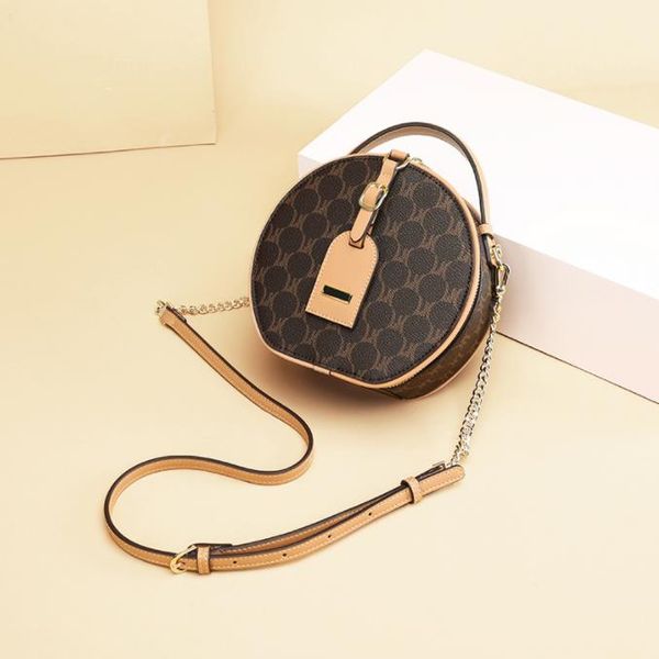 

designer bags tote bag handbags fashion women shoulder wallet luxury crossbody bags round messenger purses vintage old flower backpacks