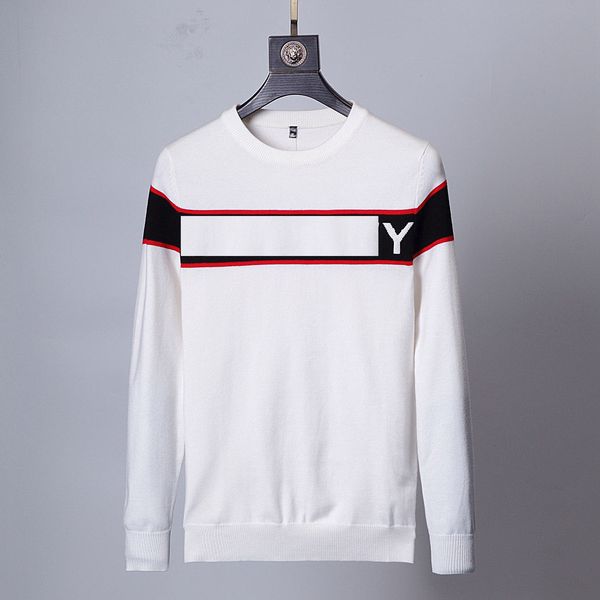 

designers sweaters mens womens pullover fashion classic round neck long sleeve sweate#1114, White;black