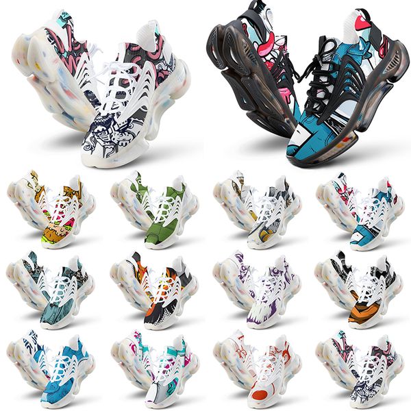 

customs shoes mens women runnings shoe diy multi color black white blues reds oranges mens customizeds outdoors sport sneaker trainer walkin