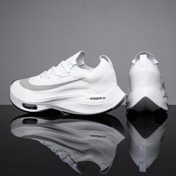 

height increasing shoes air casual men brand cushion jogging athletic training sport sneakers men's lightweight walking mesh shoe 22111, Black;white