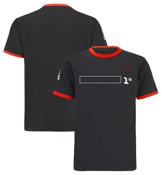 

f1 team clothing 2022 short sleeve t-shirt sports round neck leisure racing clothing