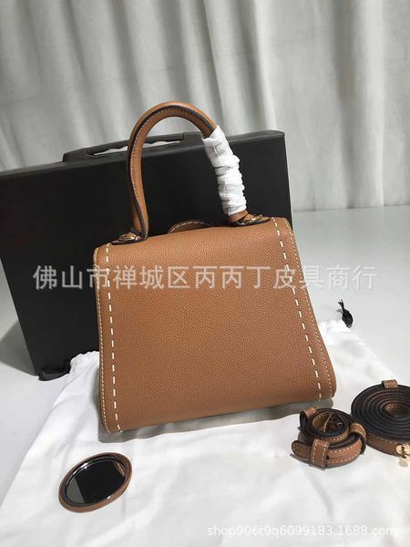 

handbags delv fashion luxury bags genuine leather elegant classic one shoudler brillant 2022 brilliant horseshoe buckle cowhide hand sewn ha