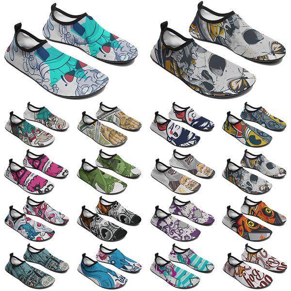 

men women custom shoes diy water shoe fashion customized sneaker multi-coloured107 mens outdoor sport trainers, Black